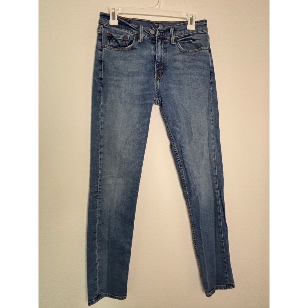 Levis 510 Skinny Fit Jeans Mens 31x32 Medium Wash Blue Denim 05510-0728